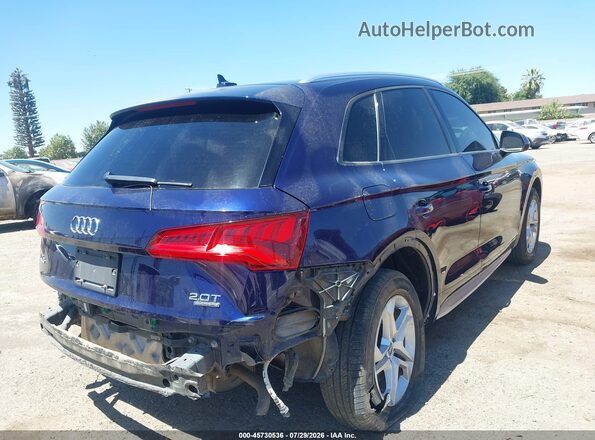 WA1ANAFY4J2017425 2018 AUDI Q5 Blue Հետևի աջ