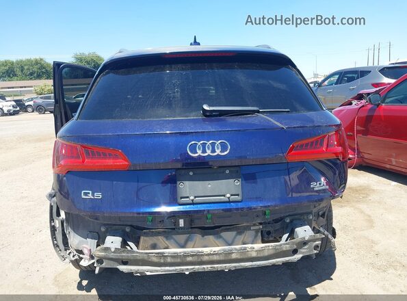 WA1ANAFY4J2017425 2018 AUDI Q5 Blue Դիմացի տեսք