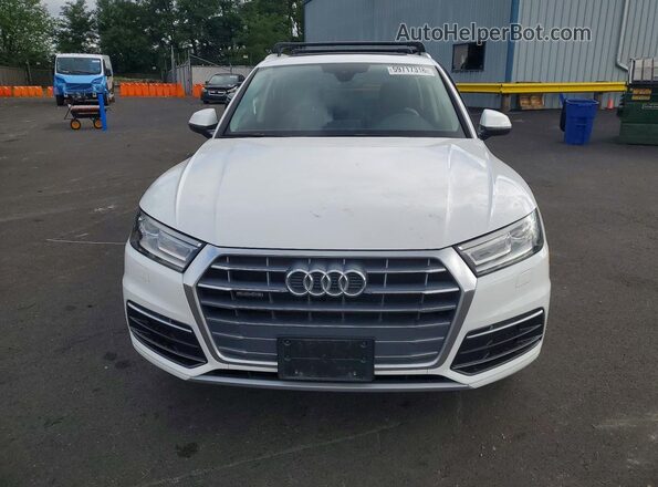 WA1ANAFY4J2202123 2018 AUDI Q5 White Vista frontal