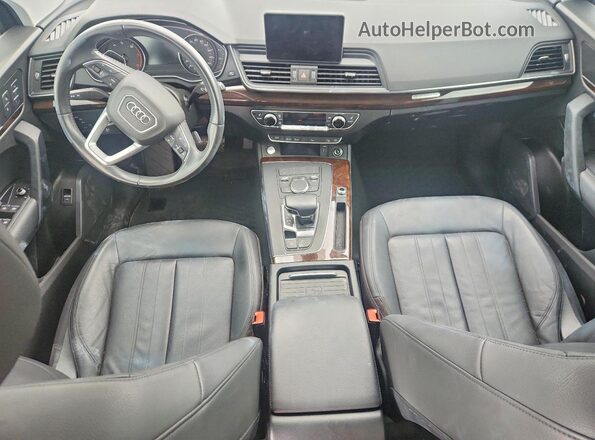 WA1ANAFY4L2019890 2020 AUDI Q5 Black Вид панелі приладів
