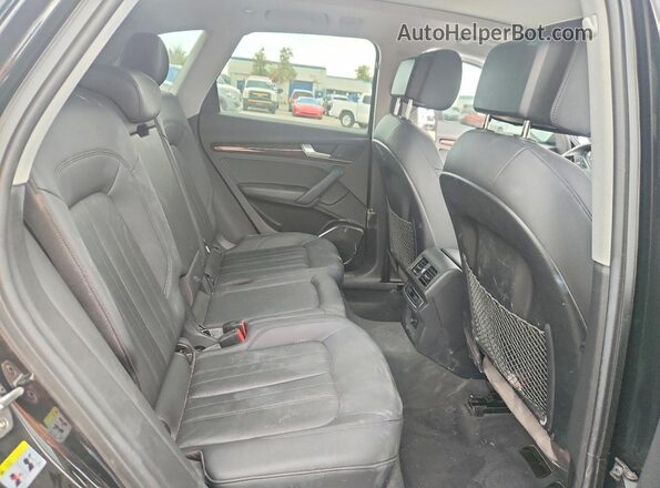 WA1ANAFY4L2019890 2020 AUDI Q5 Black Вид задніх сидінь