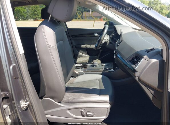 WA1ANAFY4L2028623 2020 AUDI Q5 Black Widok wnętrza z przodu