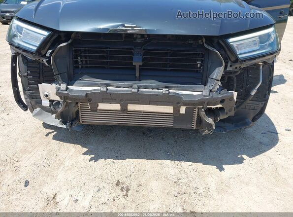WA1ANAFY4L2028623 2020 AUDI Q5 Black Widok z przodu