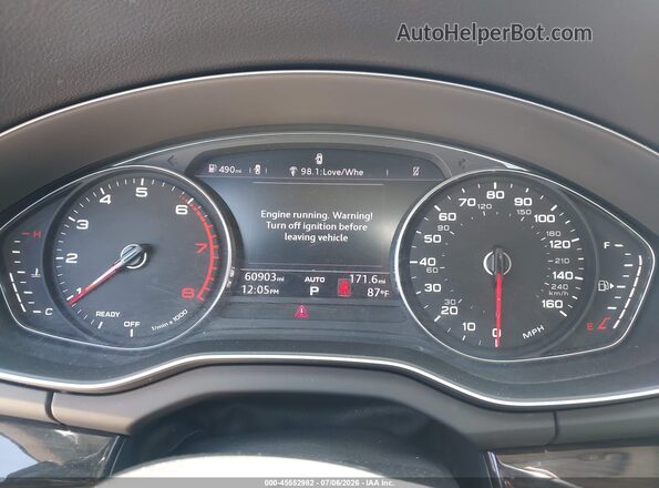 WA1ANAFY4L2028623 2020 AUDI Q5 Black Widok tylnych siedzeń
