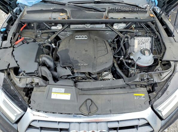 WA1ANAFY4L2070709 2020 AUDI Q5 Silver ძრავის განყოფილების ხედი