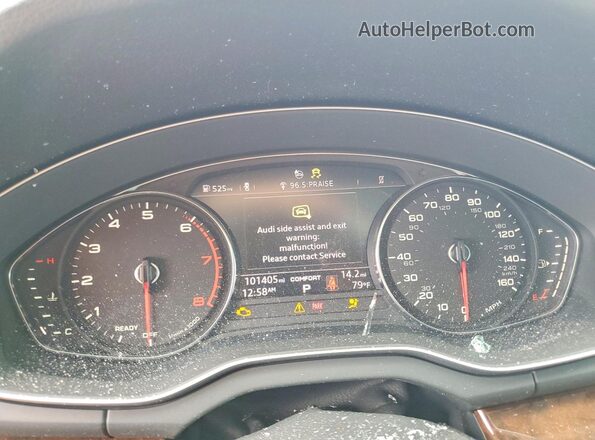 WA1ANAFY4L2070709 2020 AUDI Q5 Silver ხელსაწყოთა პანელის ხედი