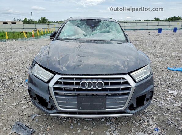 WA1ANAFY4L2070709 2020 AUDI Q5 Silver წინა ხედი