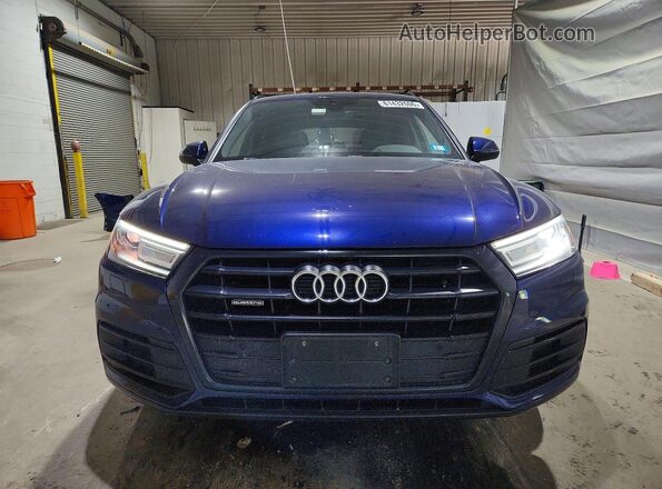 WA1ANAFY4L2074999 2020 AUDI Q5 Blue Front view