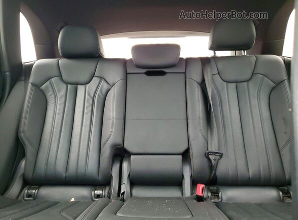 WA1ANAFY4L2090152 2020 AUDI Q5 Black Вид задніх сидінь