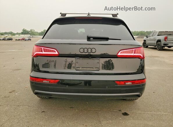 WA1ANAFY4L2090152 2020 AUDI Q5 Black Вид ззаду
