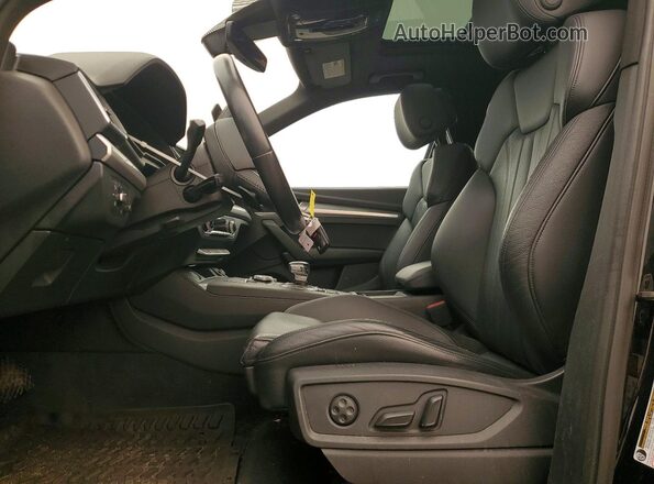 WA1ANAFY4L2090152 2020 AUDI Q5 Black Вид салону спереду