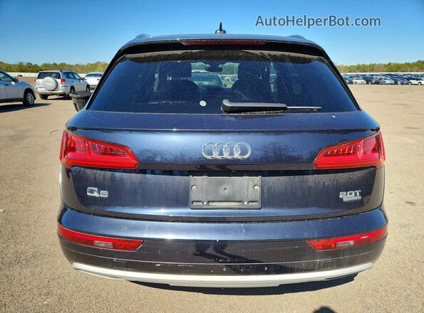 WA1ANAFY5J2183159 2018 AUDI Q5 Black Հետևի տեսք