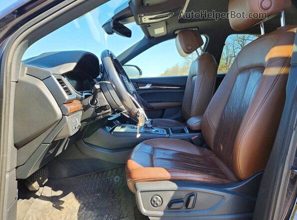 WA1ANAFY5J2183159 2018 AUDI Q5 Black Սալոնի դիմացի տեսք