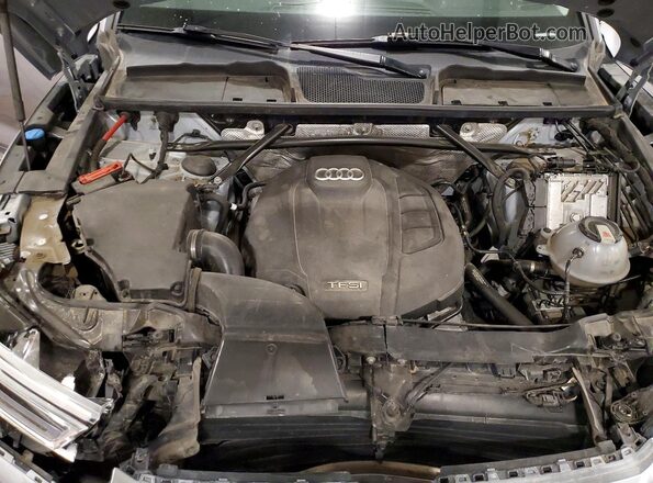 WA1ANAFY5L2083520 2020 AUDI Q5 Silver Вид підкапотного простору