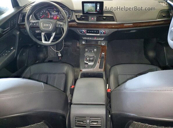 WA1ANAFY5L2083520 2020 AUDI Q5 Silver Вид панелі приладів
