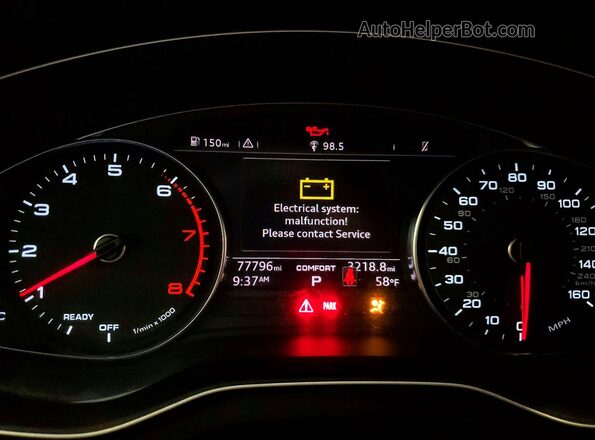 WA1ANAFY5L2083520 2020 AUDI Q5 Silver Вид щитка приладів