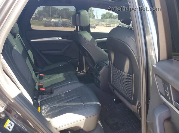 WA1ANAFY5L2112787 2020 AUDI Q5 Gray Widok wnętrza z tyłu