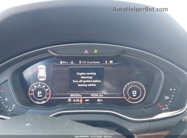 WA1ANAFY6J2010086 2018 AUDI Q5 White Հետևի նստատեղերի տեսք