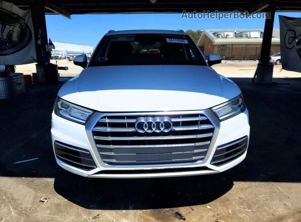 WA1ANAFY6J2014509 2018 AUDI Q5 White Вид спереду