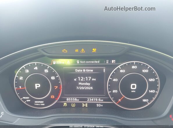 WA1ANAFY6J2219411 2018 AUDI Q5 Серый Вид задних сидений