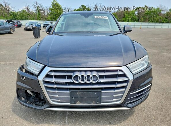WA1ANAFY6K2110450 2019 AUDI Q5 Black Widok z przodu