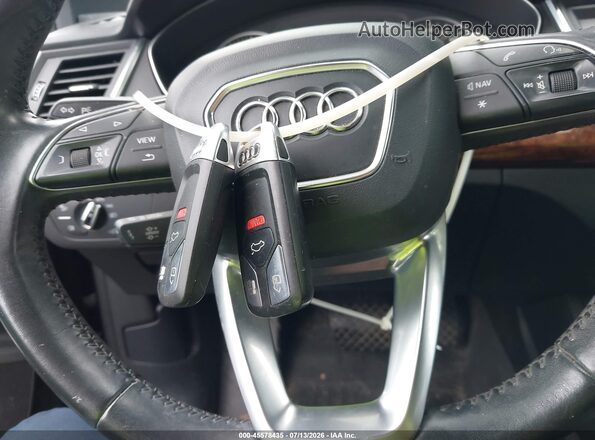 WA1ANAFY7J2023381 2018 AUDI Q5 Black Вид панелі приладів