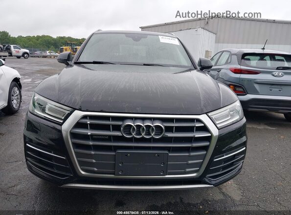 WA1ANAFY7J2023381 2018 AUDI Q5 Black Вид щитка приладів