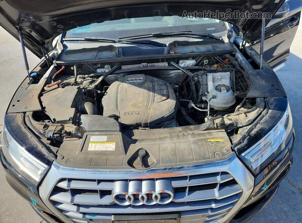 WA1ANAFY7L2009743 2020 AUDI Q5 Charcoal Rear interior view