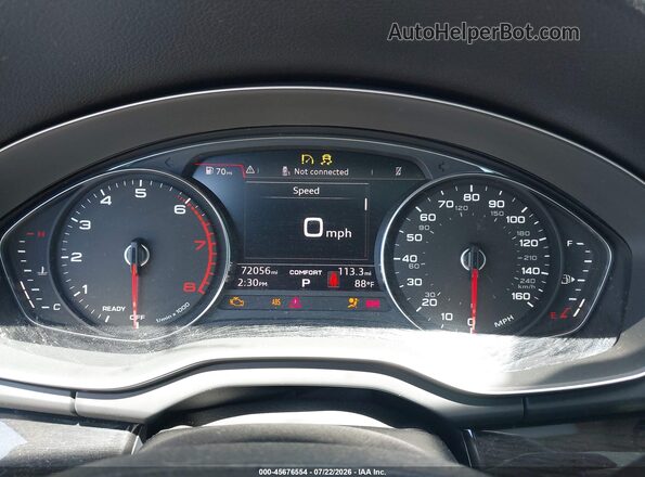 WA1ANAFY7L2063835 2020 AUDI Q5 Black Vista de los asientos traseros
