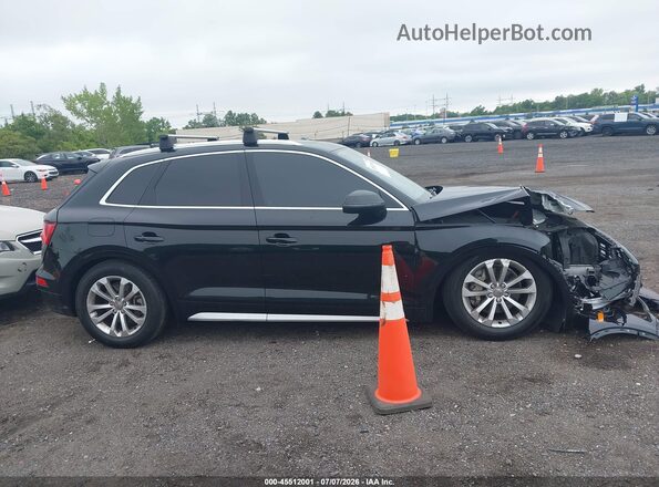 WA1ANAFY7L2065763 2020 AUDI Q5 Black Widok wnętrza z tyłu