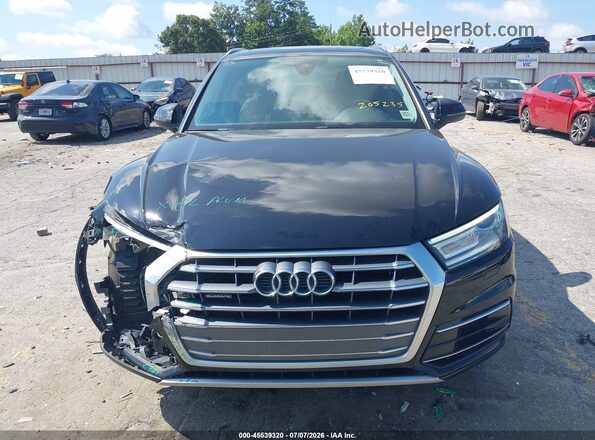 WA1ANAFY8J2205235 2018 AUDI Q5 Black Սարքավորումների վահանակի տեսք