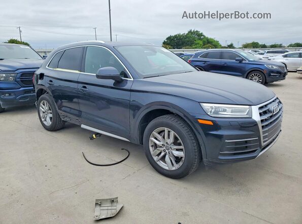 WA1ANAFY8L2101072 2020 AUDI Q5 Синий Передняя правая четверть