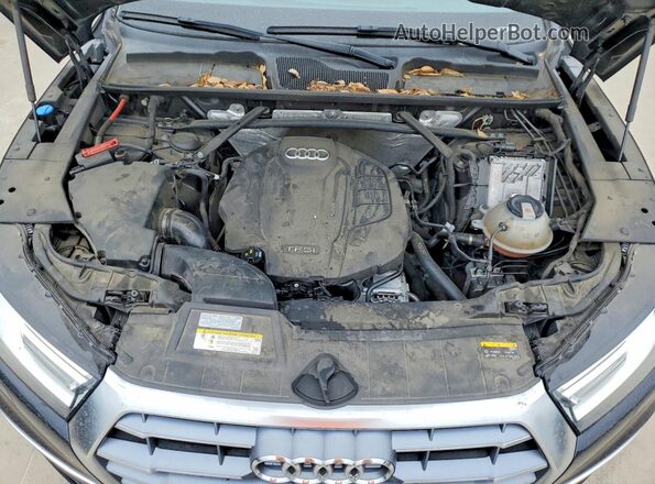 WA1ANAFY8L2101072 2020 AUDI Q5 Синий Вид задней части салона