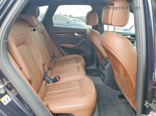 WA1ANAFY8L2101072 2020 AUDI Q5 Синий Вид задних сидений