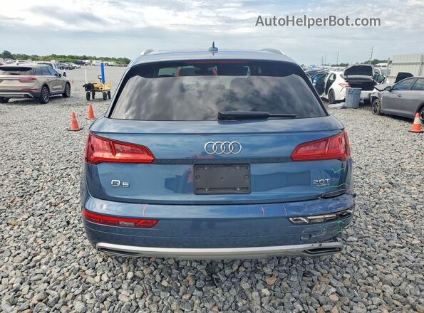 WA1ANAFY9J2029618 2018 AUDI Q5 Синий Вид сзади