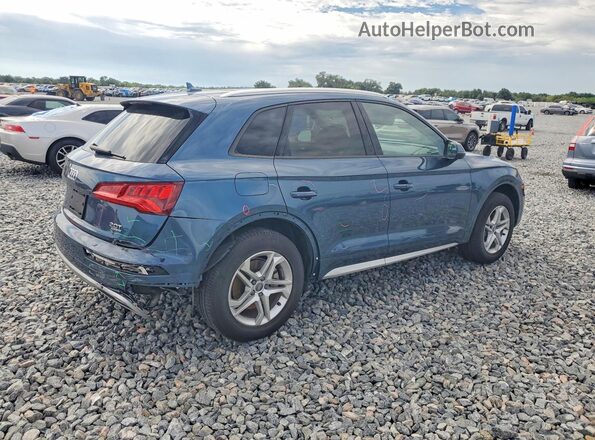 WA1ANAFY9J2029618 2018 AUDI Q5 Синий Задняя правая четверть