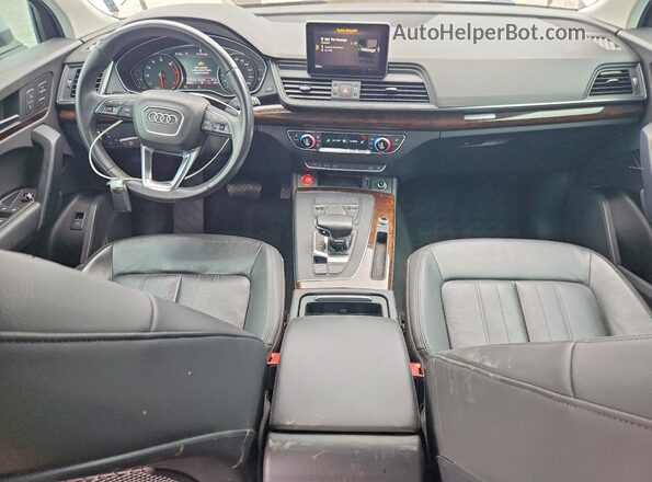 WA1ANAFY9K2054892 2019 AUDI Q5 Gray Dashboard view