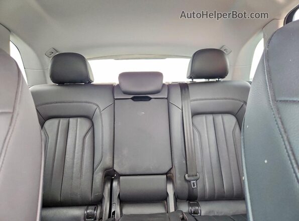 WA1ANAFY9K2054892 2019 AUDI Q5 Gray Rear seats view