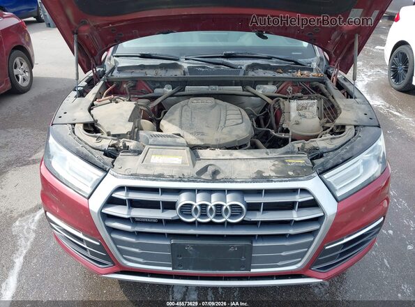 WA1ANAFYXJ2202580 2018 AUDI Q5 Maroon Vista trasera