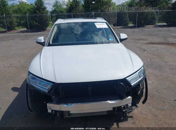 WA1ANAFYXK2139174 2019 AUDI Q5 White Widok wnętrza z tyłu