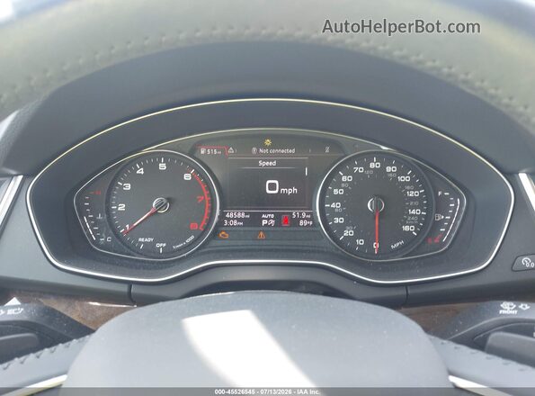 WA1ANAFYXK2139174 2019 AUDI Q5 White Widok tylnych siedzeń