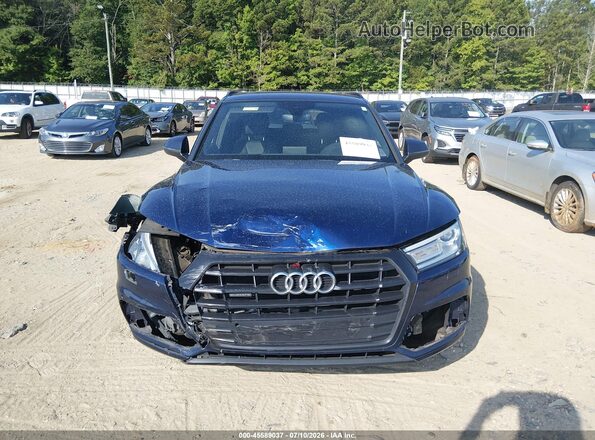 WA1ANAFYXL2101428 2020 AUDI Q5 Blue Вид щитка приладів