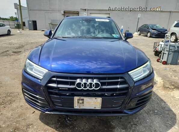 WA1ANAFYXL2111747 2020 AUDI Q5 Blue Widok z przodu