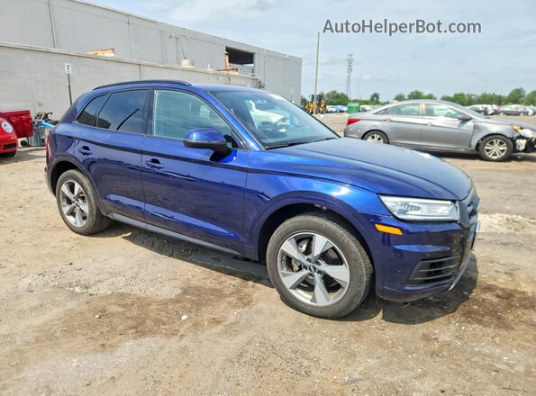 WA1ANAFYXL2111747 2020 AUDI Q5 Blue Przód prawy