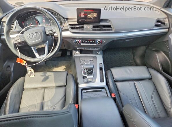 WA1ANAFYXL2118701 2020 AUDI Q5 Blue Widok deski rozdzielczej