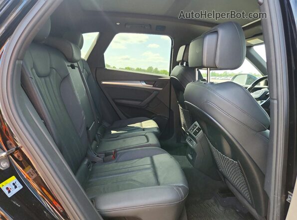 WA1ANAFYXL2118701 2020 AUDI Q5 Blue Widok wnętrza z tyłu