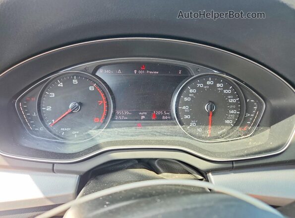 WA1ANAFYXL2118701 2020 AUDI Q5 Blue Widok zestawu wskaźników