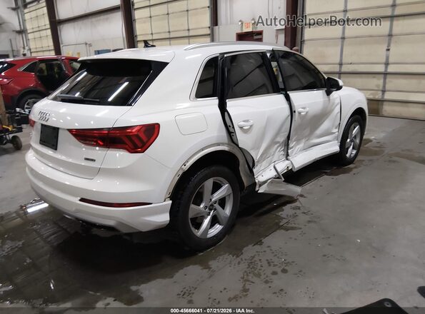WA1AUCF31M1097375 2021 AUDI Q3 White Հետևի աջ