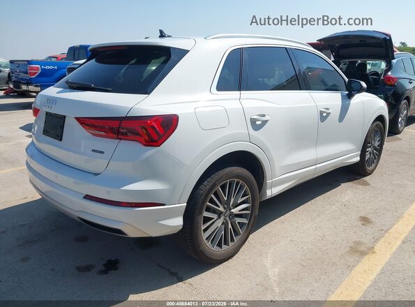 WA1AUCF34N1008111 2022 AUDI Q3 Белый Задняя правая четверть