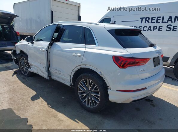 WA1AUCF34N1008111 2022 AUDI Q3 Белый Задняя левая четверть